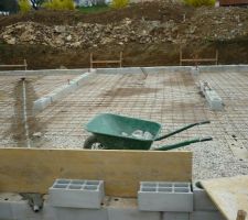 Mise en place du treillis