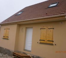 Maison de face