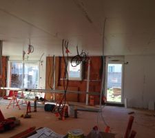 Electricite  
isolation mur exterieur
