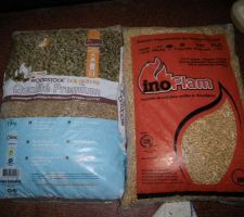 Comparatif pellets Woostock / InoFlam