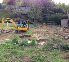 Pr&eacute;paration terrain (mini-pelle)