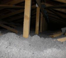 Ouate de cellulose soufflée