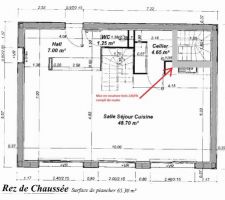 Traitement cage escalier
