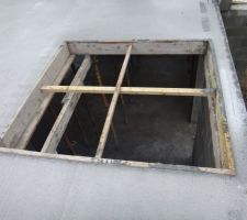 Ouverture pour escalier