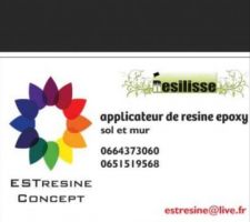 Pourquoi ne pas opter comme moi pour un sol qui sort de l'ordinaire.Resine epoxy auto lissante finition mate satiné ou effet miroir avec une palette de couleur très varié.Sans joint et très simple d'entretien sans solvant ni odeur. estresine concept le spécialiste du sol et mur en résine epoxy