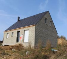 La maison est hors d'eau et hors d'air.