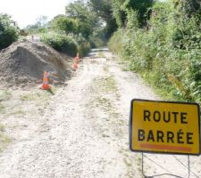 Travaux extension réseau d'eau