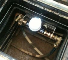 Installation du compteur d\'eau