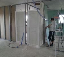 Portes de wc et de chambre de notre fille