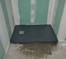 Receveur extra plat de la salle de douche des parents pour la douche à l\'italienne
