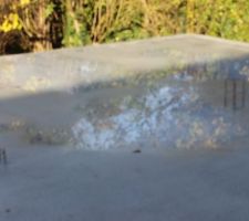 Enfin la dalle de l' &eacute;tage.