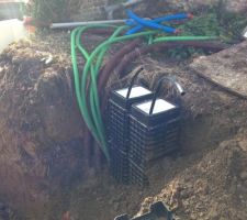 Raccordement en eau et evacuations