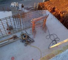 Ferraillage de la piscine