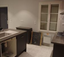 Installation de la cuisine