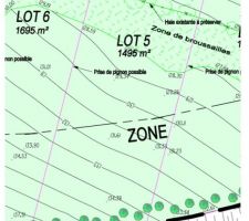 Plan de masse zoomé