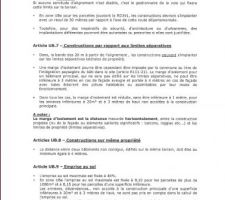 PLU zone concernée UBa