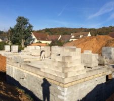 Elevation des murs en VTHERM 20