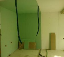 Mise en place du placo