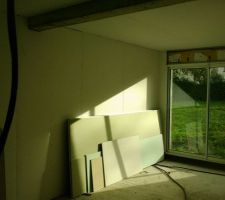 Mise en place du placo