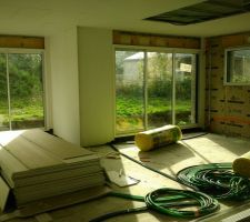 Mise en place du placo