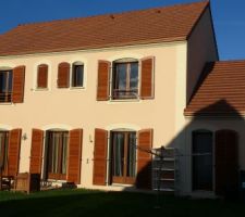 FaÃÂÃÂ§ade arriÃÂÃÂ¨re avec nouveaux volets