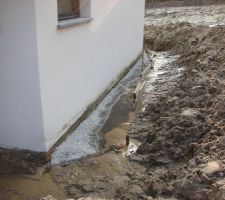 Drainage autour de la maison