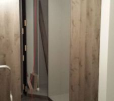 Montage du dressing en cours