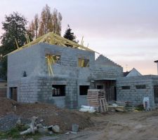 Photo de la réalisation de la charpente n°6