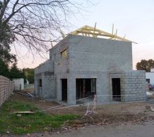 Photo de la réalisation de la charpente n°8