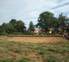 Jour1 jeudi 7 novembre: début du chantier.