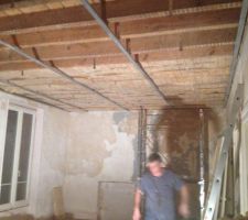 Isolation des chambres à l'étage