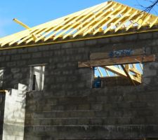 Photo de la réalisation de la charpente n°15