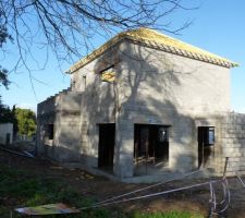 Photo de la réalisation de la charpente n°18