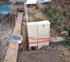 Installation du compteur EDF