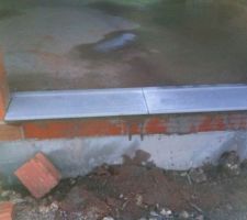 Seuil d la baie vitr&eacute;e de devant !!!