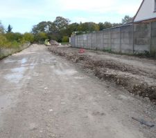 Travaux du lotissement