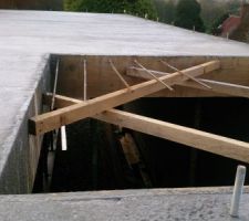 Dalle béton détail chevêtre