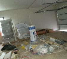 Une partie du garage