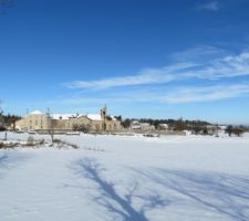 St Jean La Fouillouse sous la neige