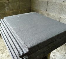 Tuile en béton "prestige ton ardoise"