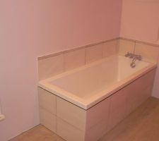 Baignoire sdb du haut