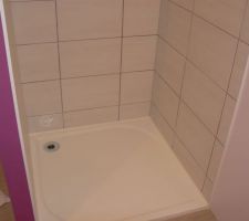 Bac à douche extraplat