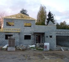 Photo de la réalisation de la charpente n°27