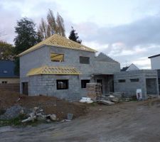 Photo de la réalisation de la charpente n°28