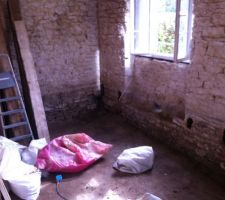 Démontage du plancher sur vide sanitaire