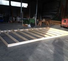 Table de fabrication des murs