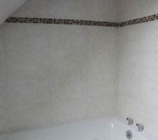 Faïence salle de bain a l'étage