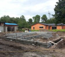 Muret de fondation