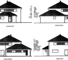 Plan de façades