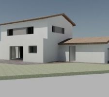 Rendu 3D de la maison